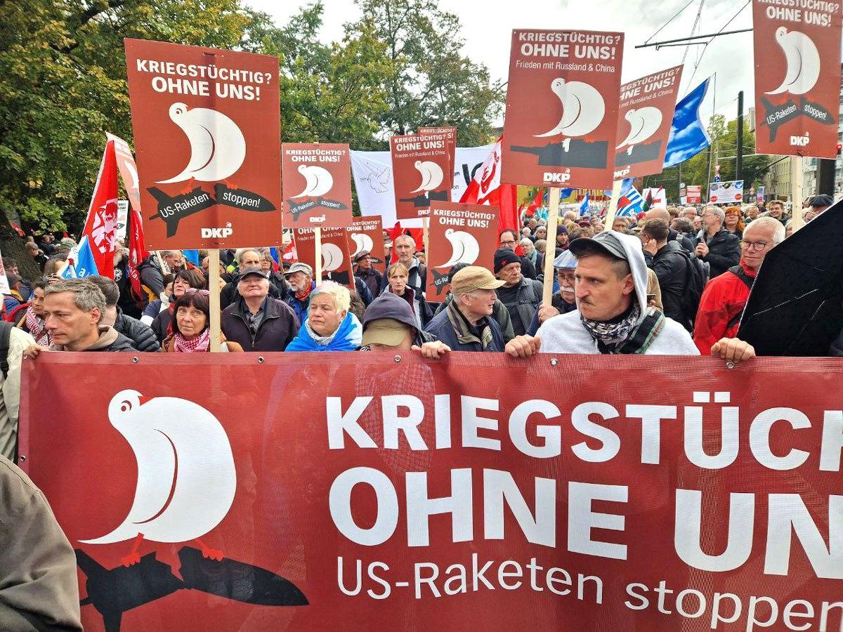 Frankfurterinnen und Frankfurter haben nix vom Krieg!