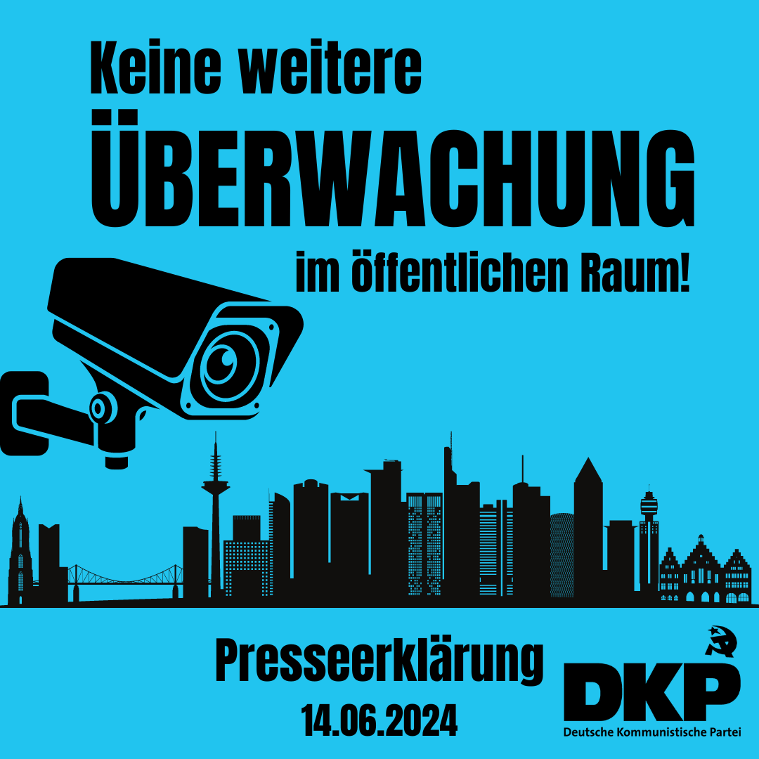 Keine weitere Überwachung im öffentlichen Raum!