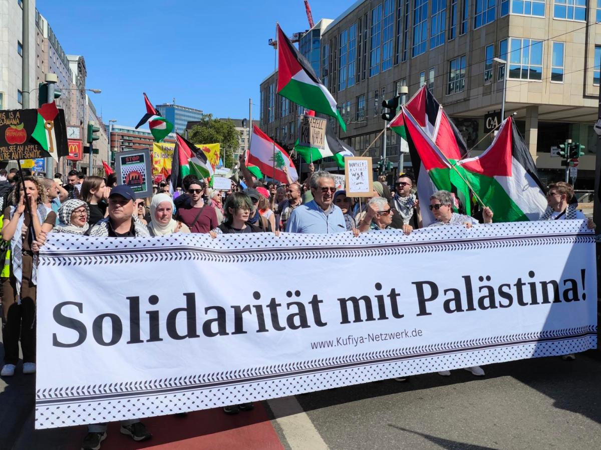 Solidarität mit dem System-change-camp und dem Internationalistischen Zentrum&nbsp;Frankfurt!